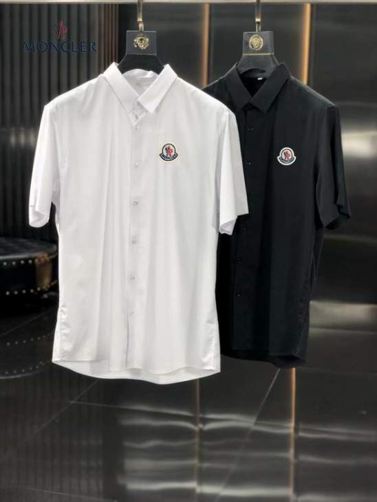 Picture of Moncler Shirts Short _SKUMonclerShirtm-4xl25t0128667